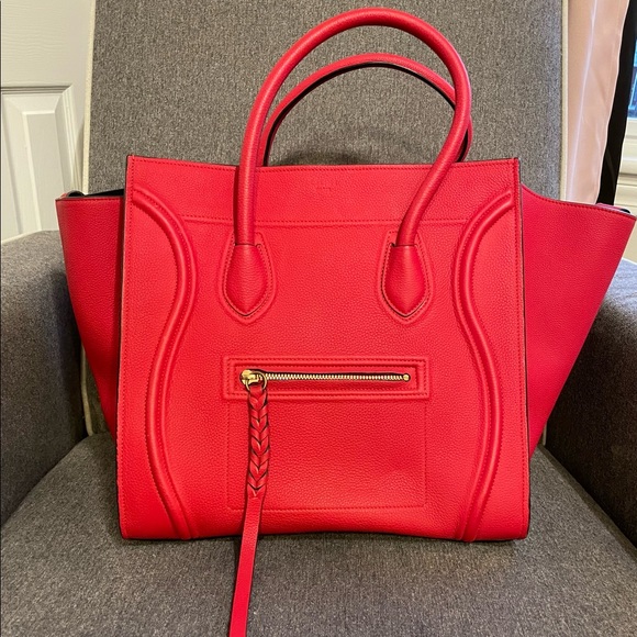 Celine Women’s Handbag: Luggage Phantom/Red
Medium - Picture 2 of 16